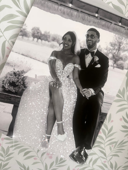 Personalised Glitter Print