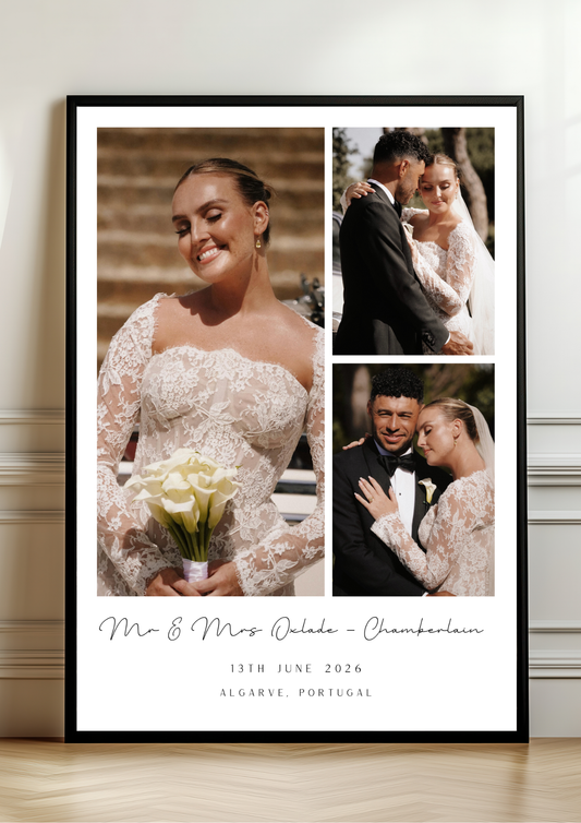 Personalised Glitter Collage