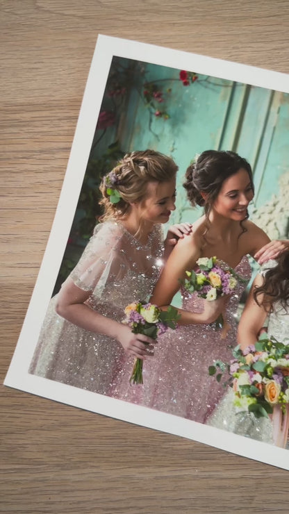 Personalised Glitter Print