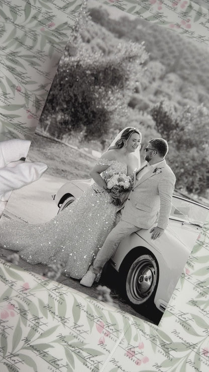 Personalised Glitter Print