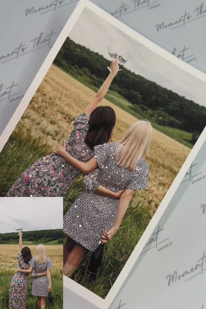 Personalised Glitter Print