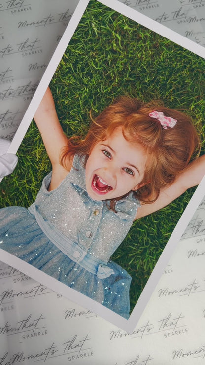 Personalised Glitter Print