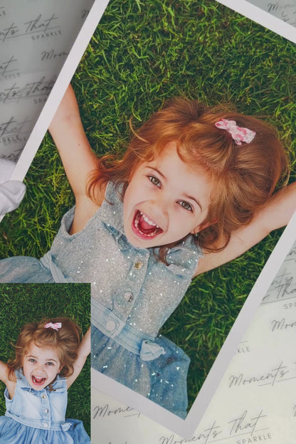 Personalised Glitter Print