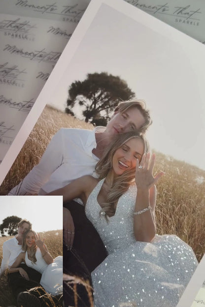 Personalised Glitter Print